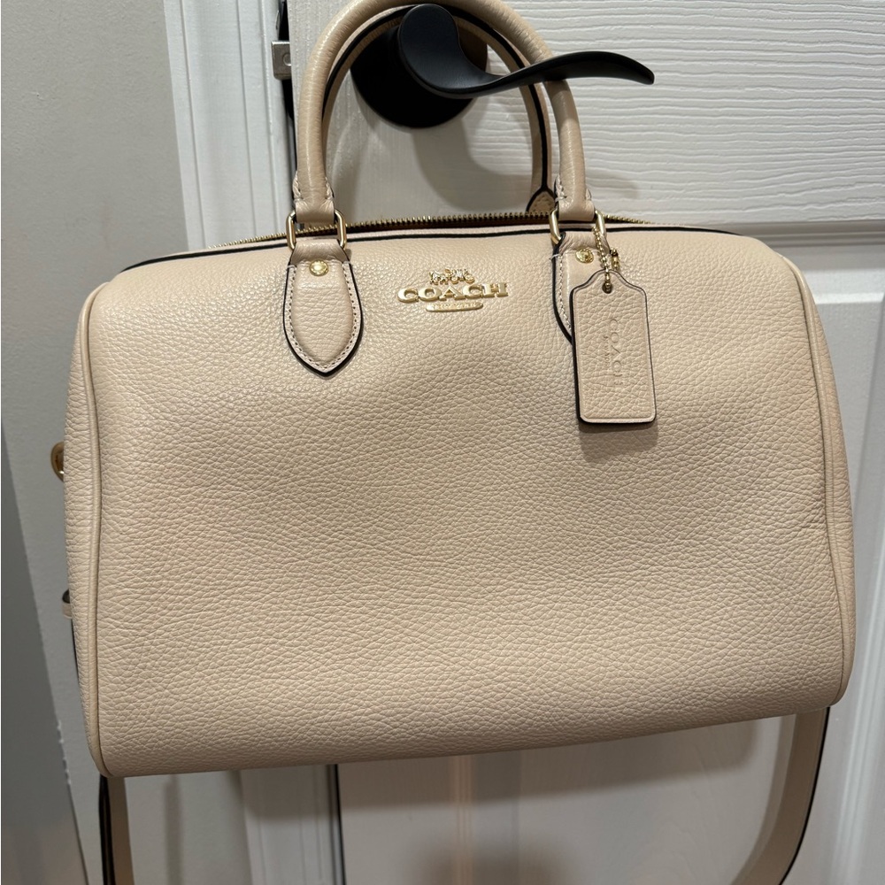 Coach Large  Rowan Leather Satchel